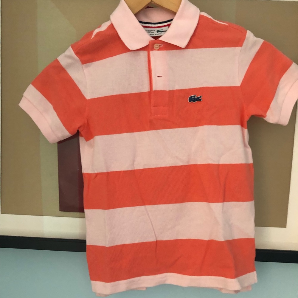 Lacoste for J crew kids polo top. Excellent condition
